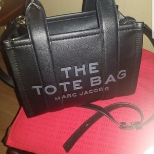 Marc Jacobs leather tote bag